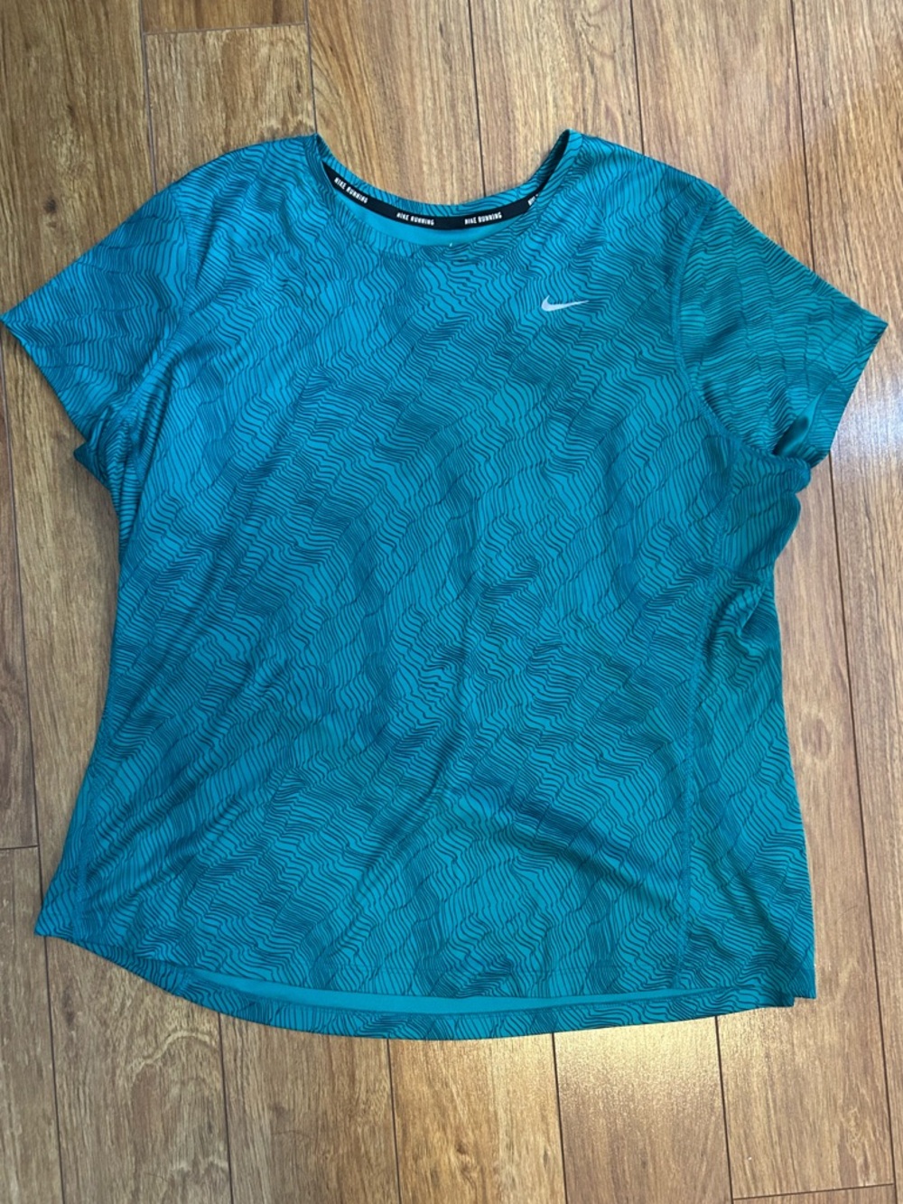 Women’s Nike Women's Teal Short-Sleeve Performance Tee Size 1X